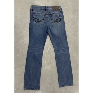Cody James Jeans Mens 30x30 Slim Straight Stretch Denim Western Runs Small
